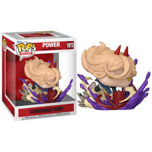 Funko Pop ! Deluxe - Chainsaw Man (1973) Power (Blood Mallet) Vinyl Figure 10cm