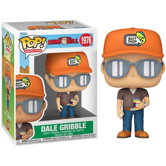 Funko Pop ! Animation - King Of The Hill (1976) Dale Gribble Vinyl Figure 9cm
