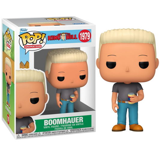 Funko Pop ! Animation - King Of The Hill (1979) Boomhauer Vinyl Figure 9cm