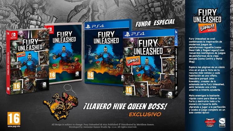 Fury Unleashed Bang Edition Ps4 Videogioco Playstation 4 Eu Italiano Nuovo