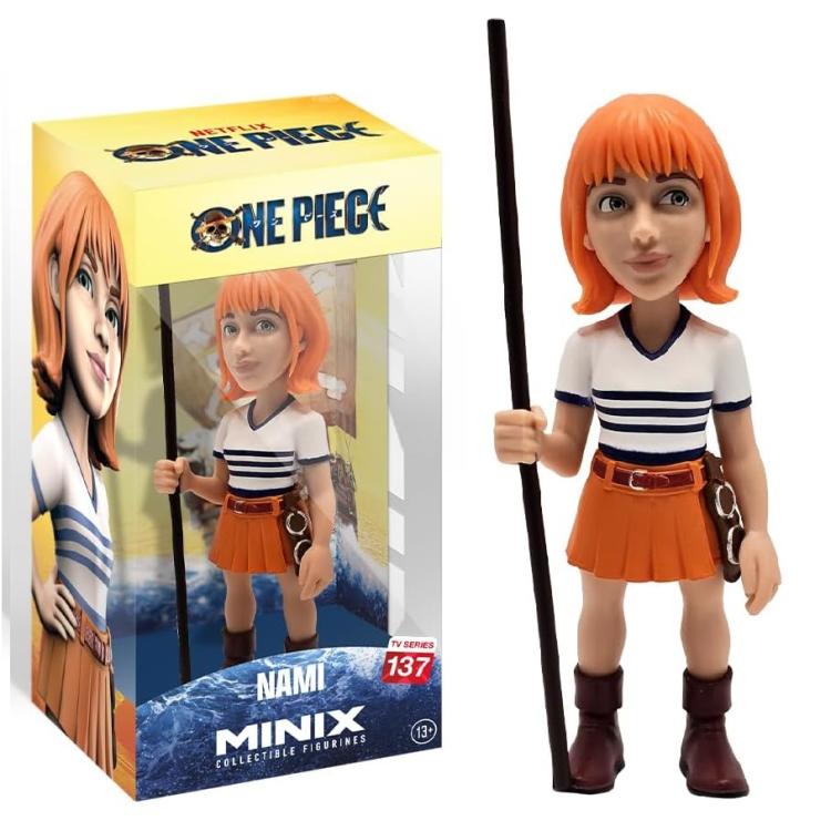 Minix: One Piece - Nami (Anime 137) Anime Figure Rubber 12Cm Statuetta Nuovo