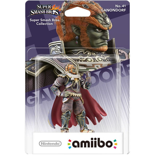 AMIIBO NINTENDO SUPER SMASH BROS COLLECTION - GANONDORF COLLECTIBLE STATUE