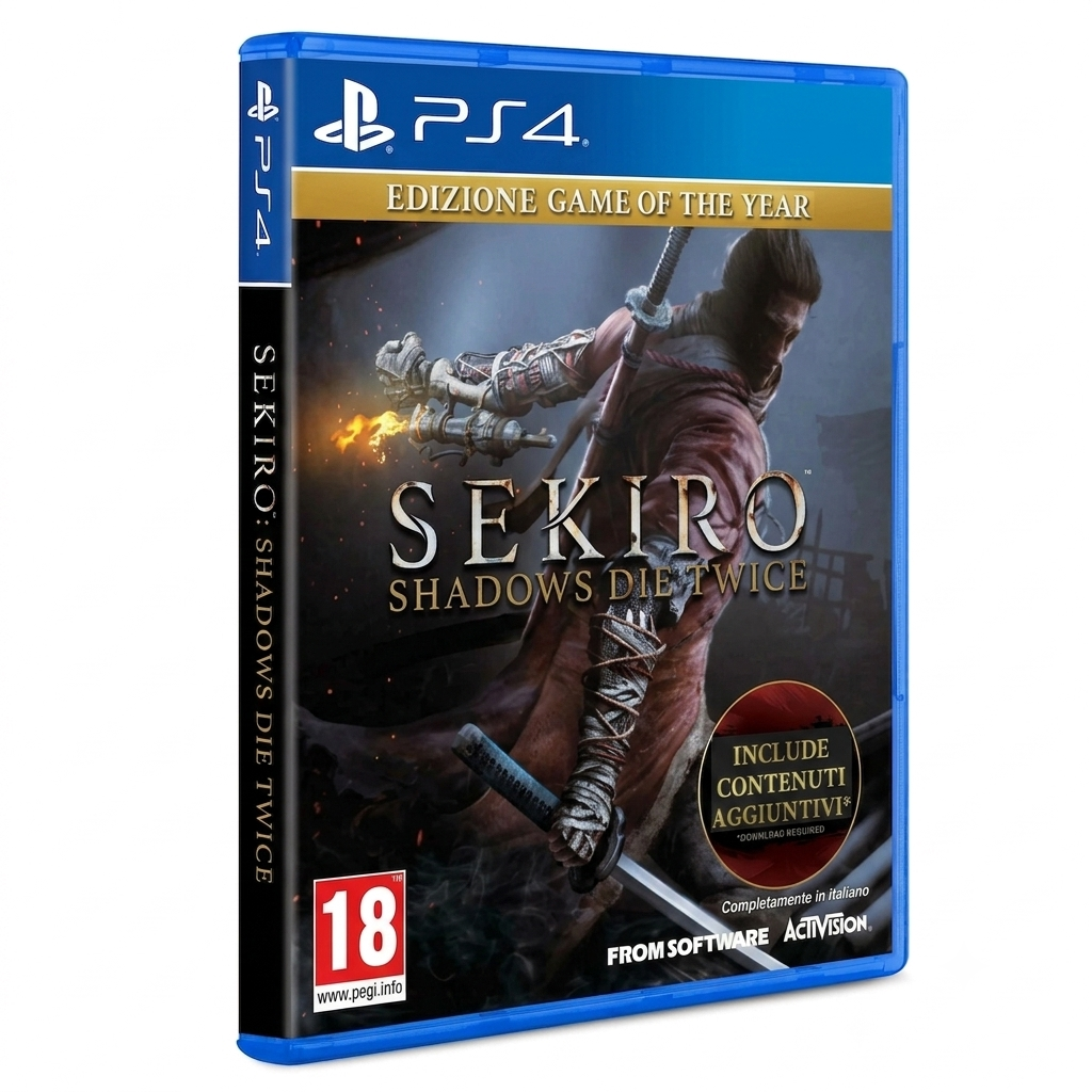 Sekiro Shadow Die Twice G.O.T.Y Edition Ps4 Game EU Italian New