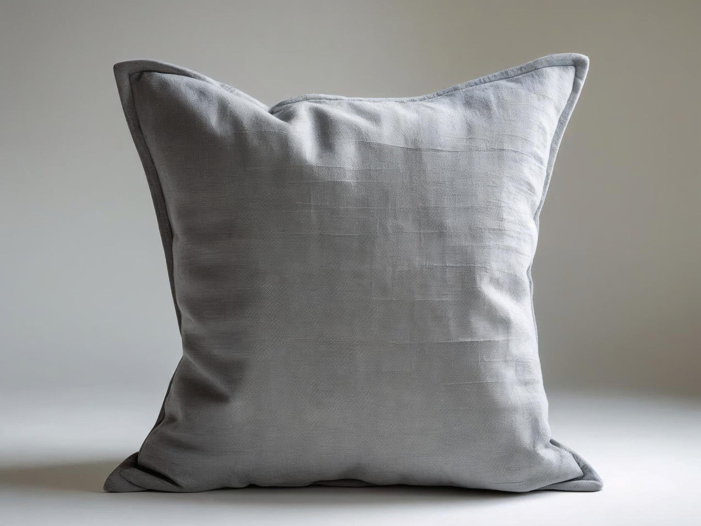 Cuscino Arredo in Cotone – Grigio Pietra | Collezione Laguna