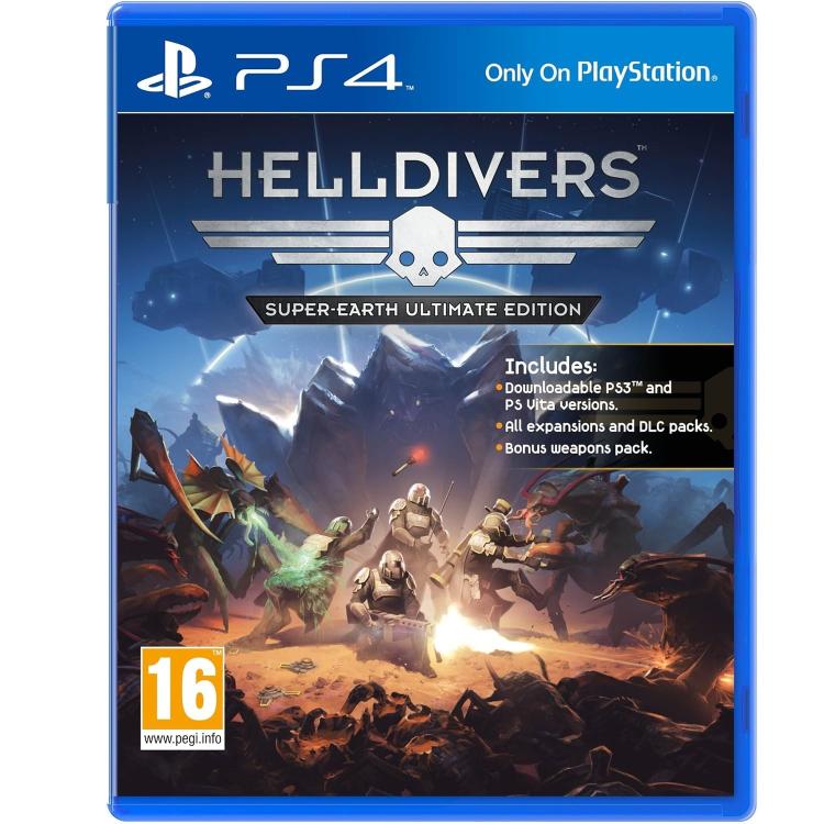 Helldivers Super Earth Ultimate Edition PS4 PlayStation 4 Game EU Italian New