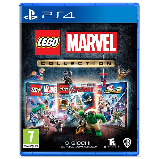 Lego Marvel Collection PS4 PlayStation 4 Game Italian Avengers Super Heroes