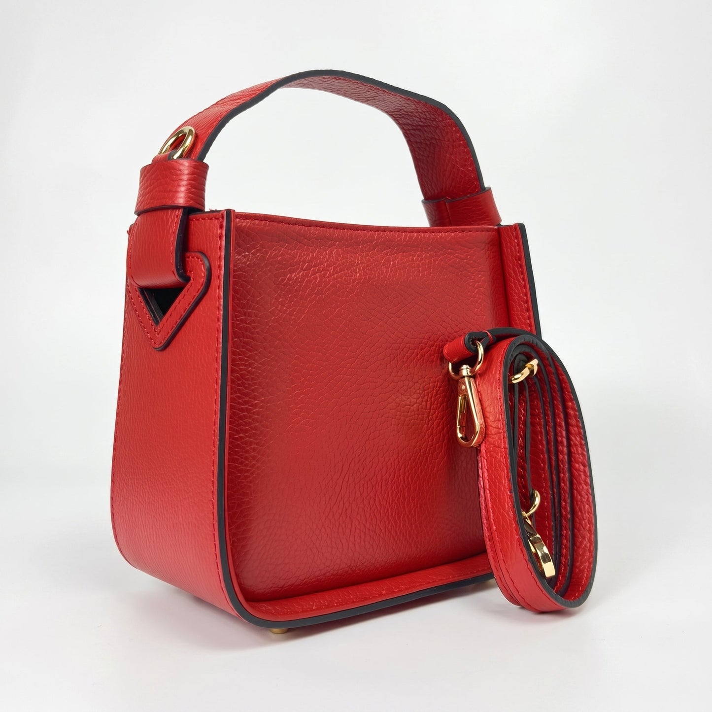 Holo Borsa a Mano in Vera Pelle Made in Italy