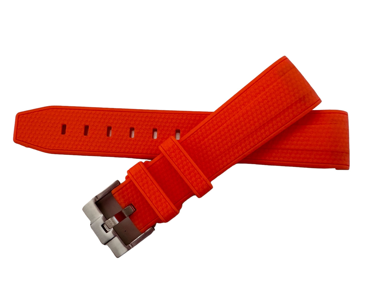 Cinturini silicone avvolgenti CARBON da 20mm per Omega x Swatch