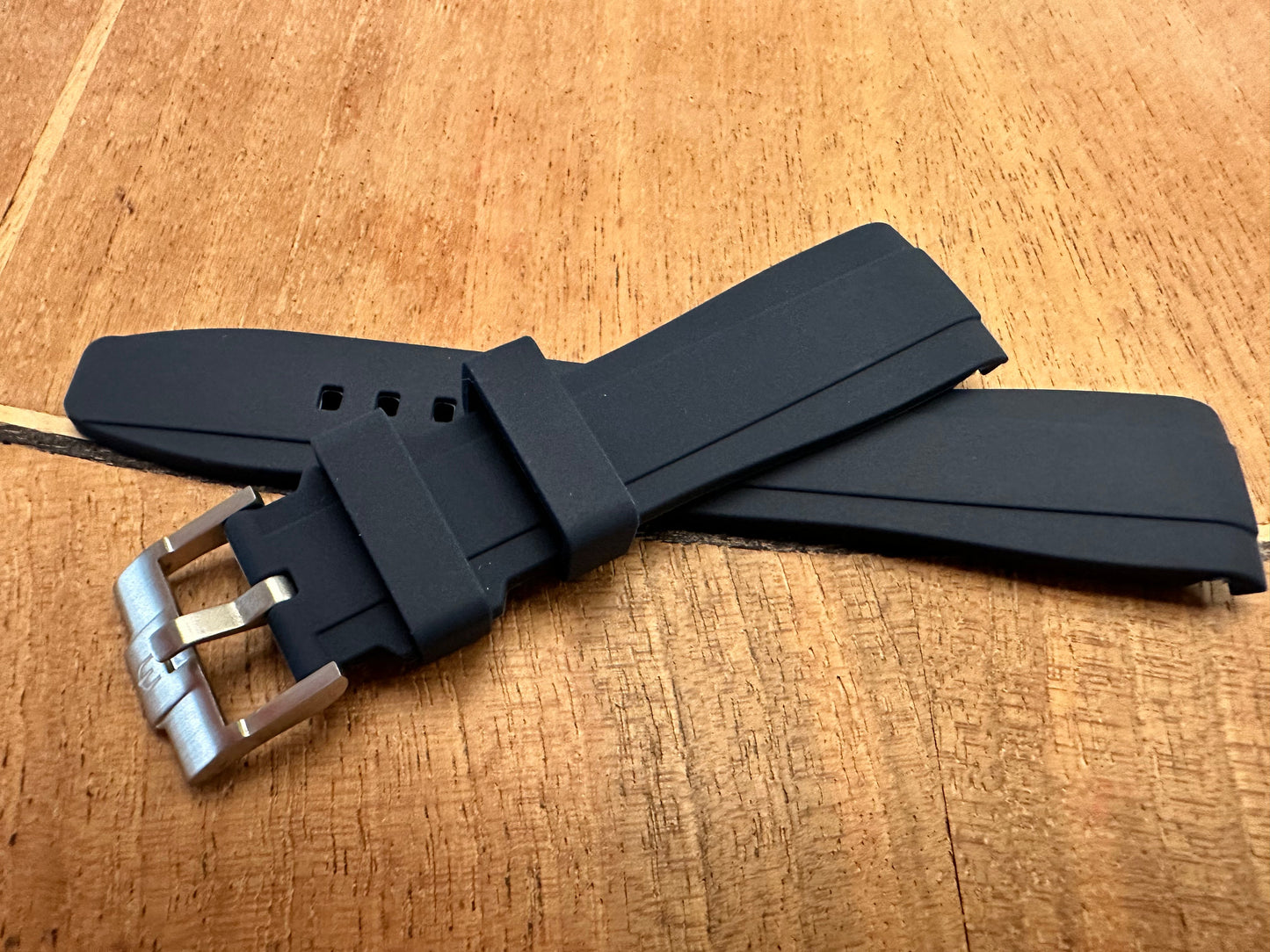 Cinturini BLANC in silicone da 22mm (Es. BlancpainxSwatch)