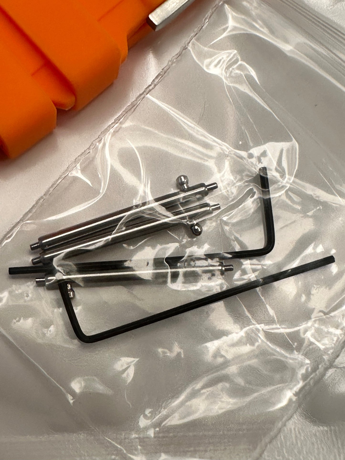 Cinturini BLANC in silicone da 22mm (Es. BlancpainxSwatch)