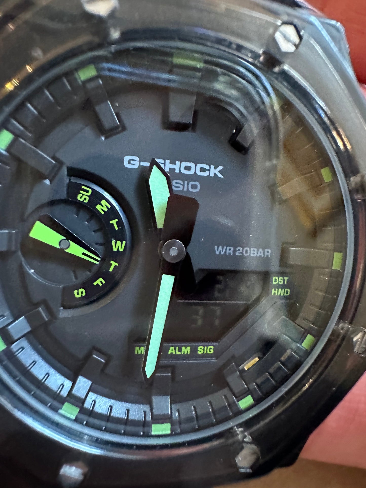 Orologi Casio GShock 2100 customized