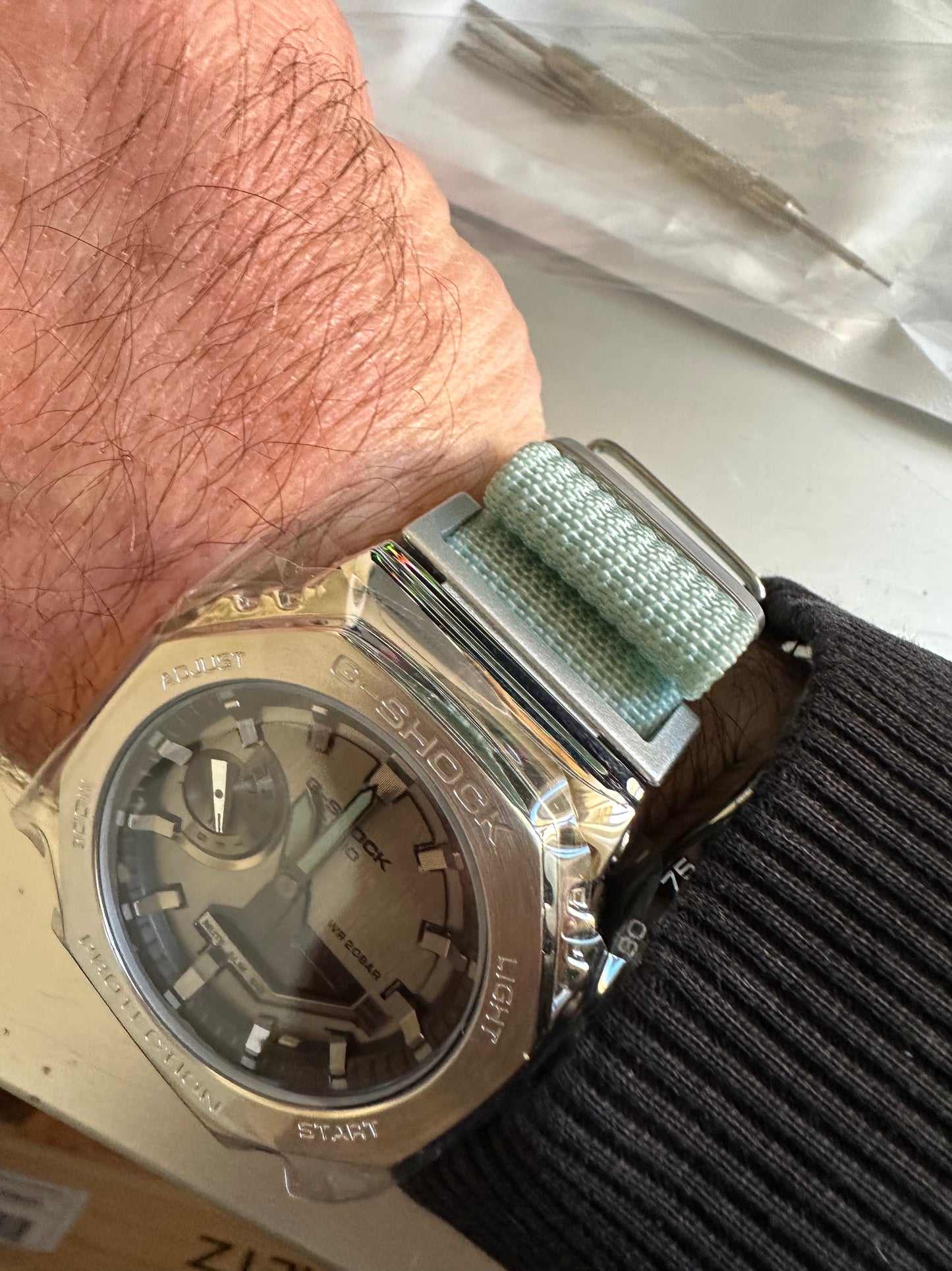 Kit adattatore x cinturini NYLON/NATO da 22mm (interni 16mm)