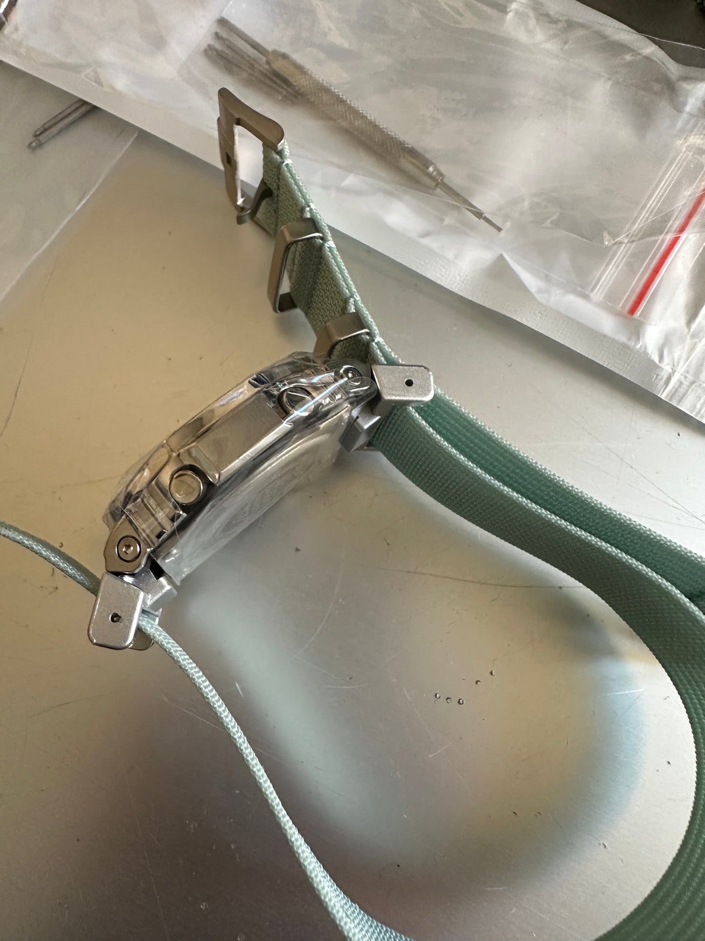 Kit adattatore x cinturini NYLON/NATO da 22mm (interni 16mm)