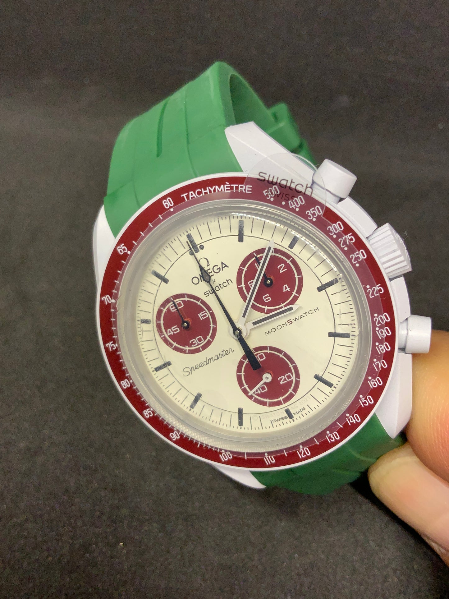 Cinturini silicone LUXY per OmegaxSwatch