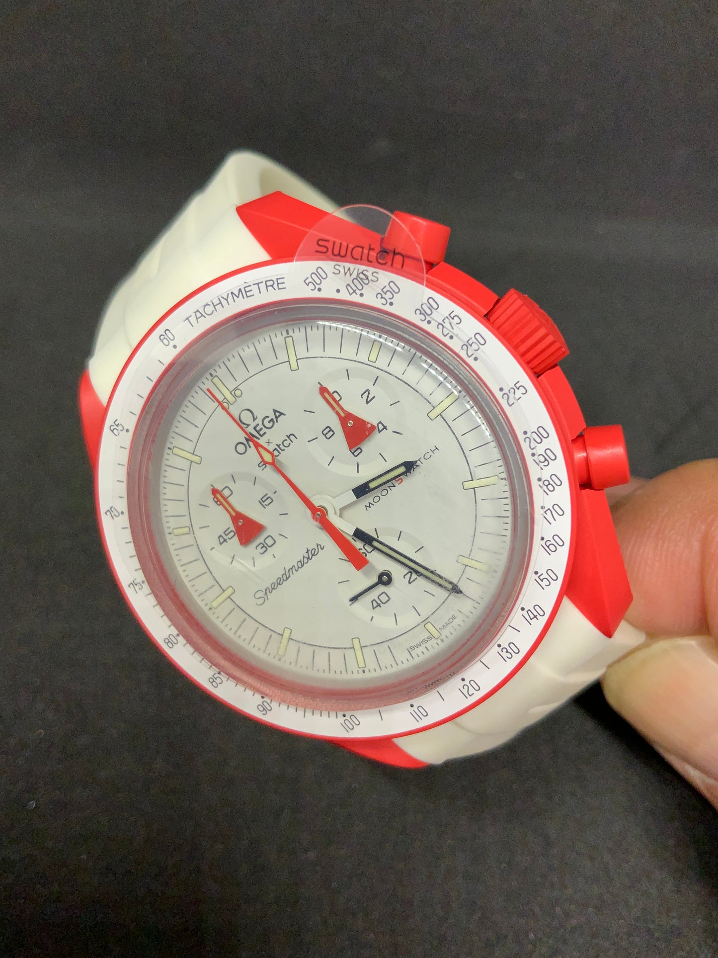 Cinturini silicone LUXY per OmegaxSwatch