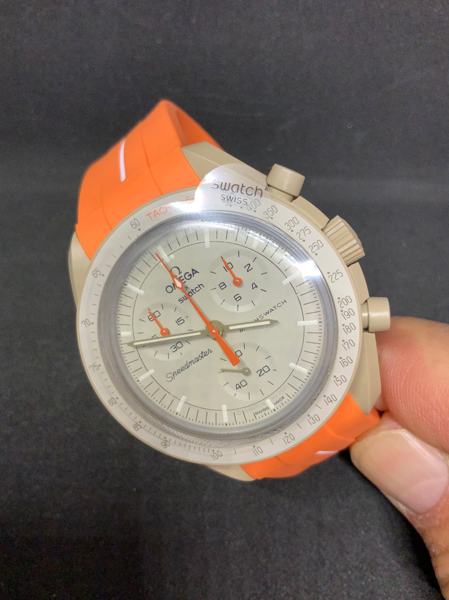 Cinturini silicone LUXY per OmegaxSwatch