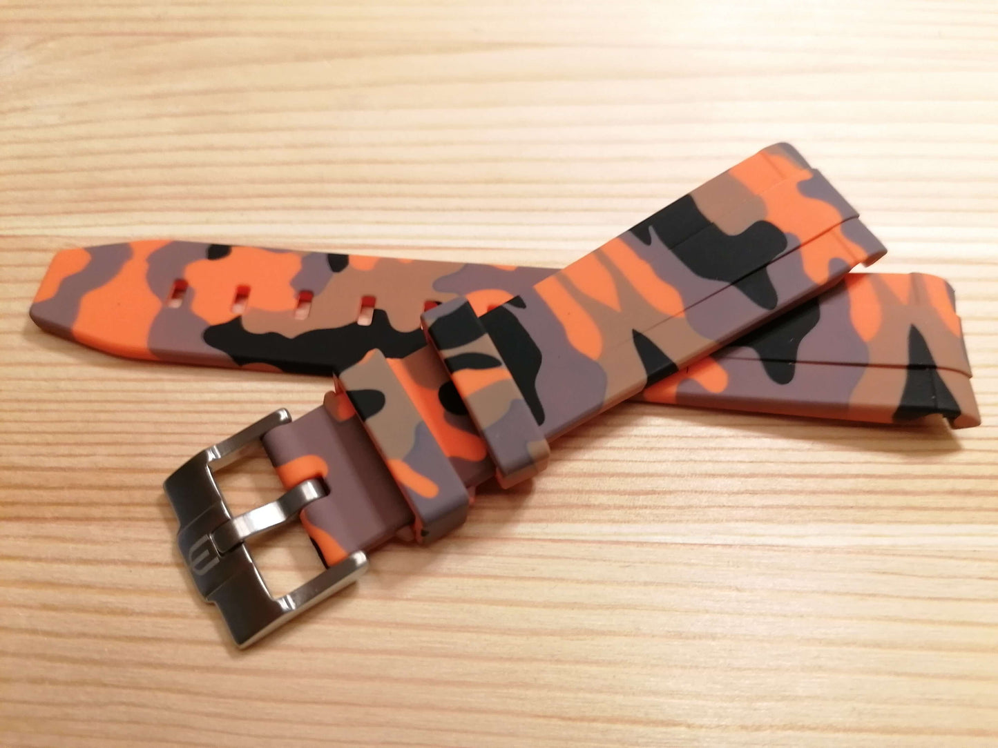 Cinturini silicone avvolgenti CAMOUFLAGE per Omega X Swatch
