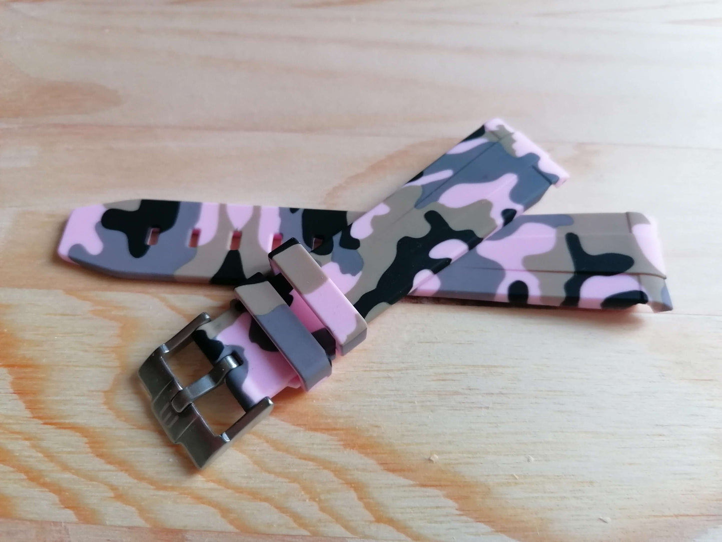 Cinturini silicone avvolgenti CAMOUFLAGE per Omega X Swatch