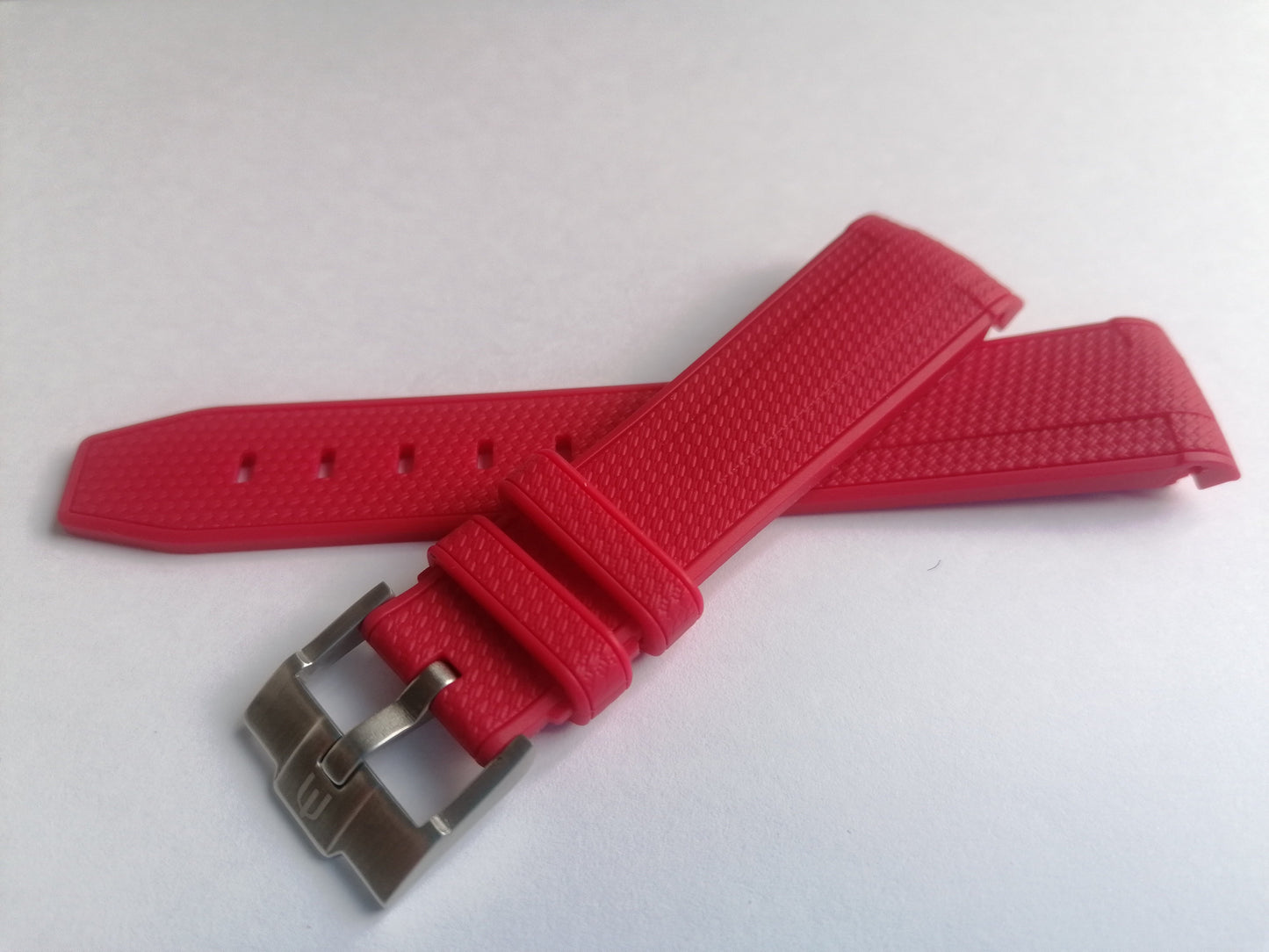 Cinturini silicone avvolgenti CARBON da 20mm per Omega x Swatch