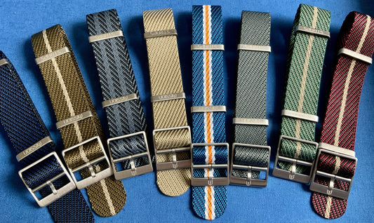 Cinturini NYLON (tipo NATO) per OmegaxSwatch