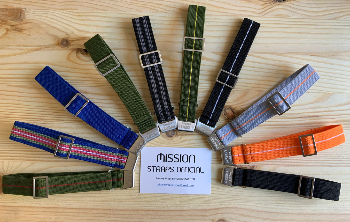 Cinturini ELASTYC per OmegaxSwatch