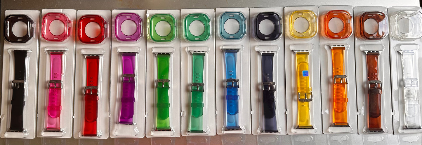 Cinturini + Copri Cassa GOMMY x orologi Apple Watch IWatch