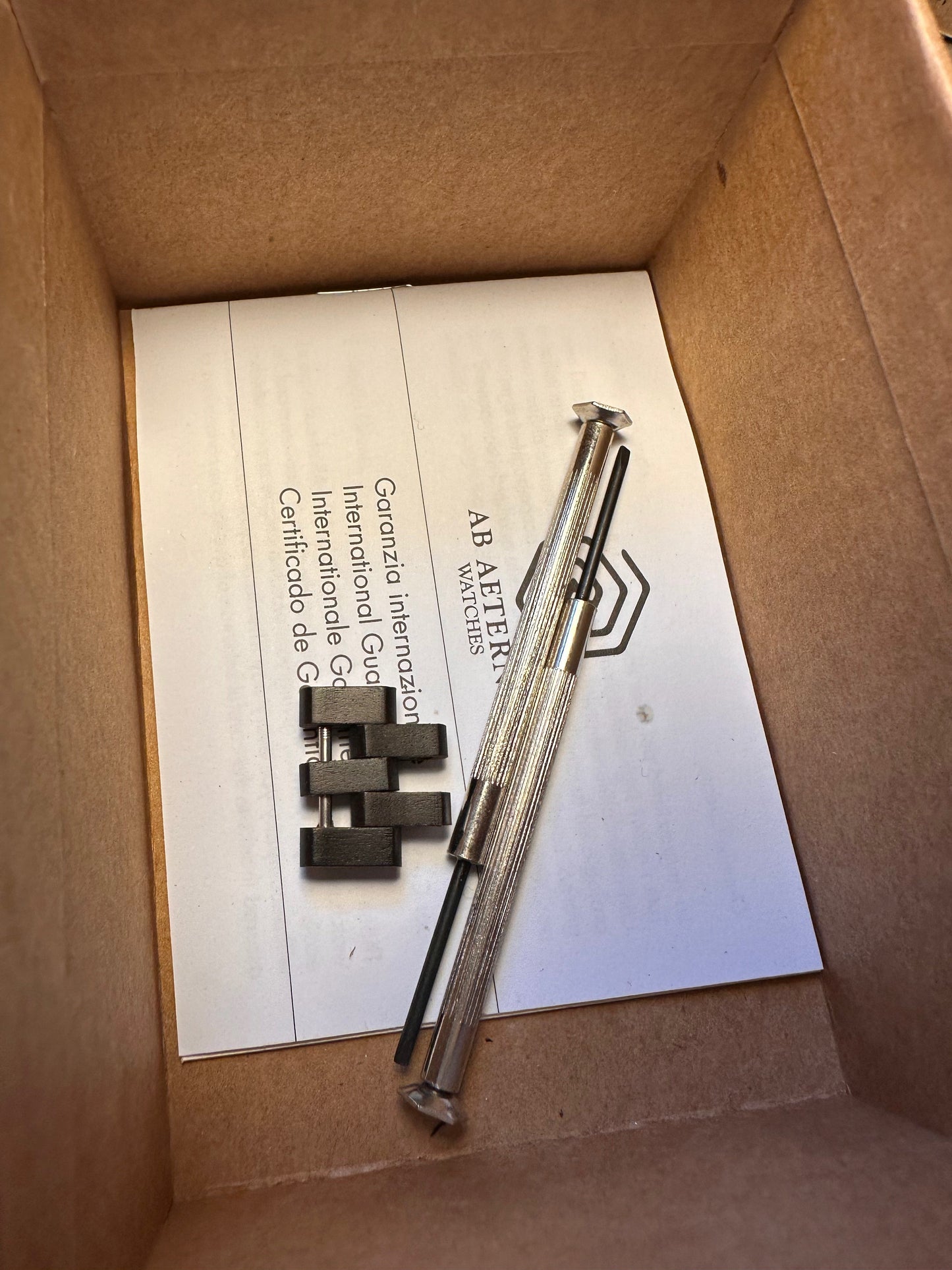 Orologio Ab Aeterno con Logo Enosocial (NUOVO)