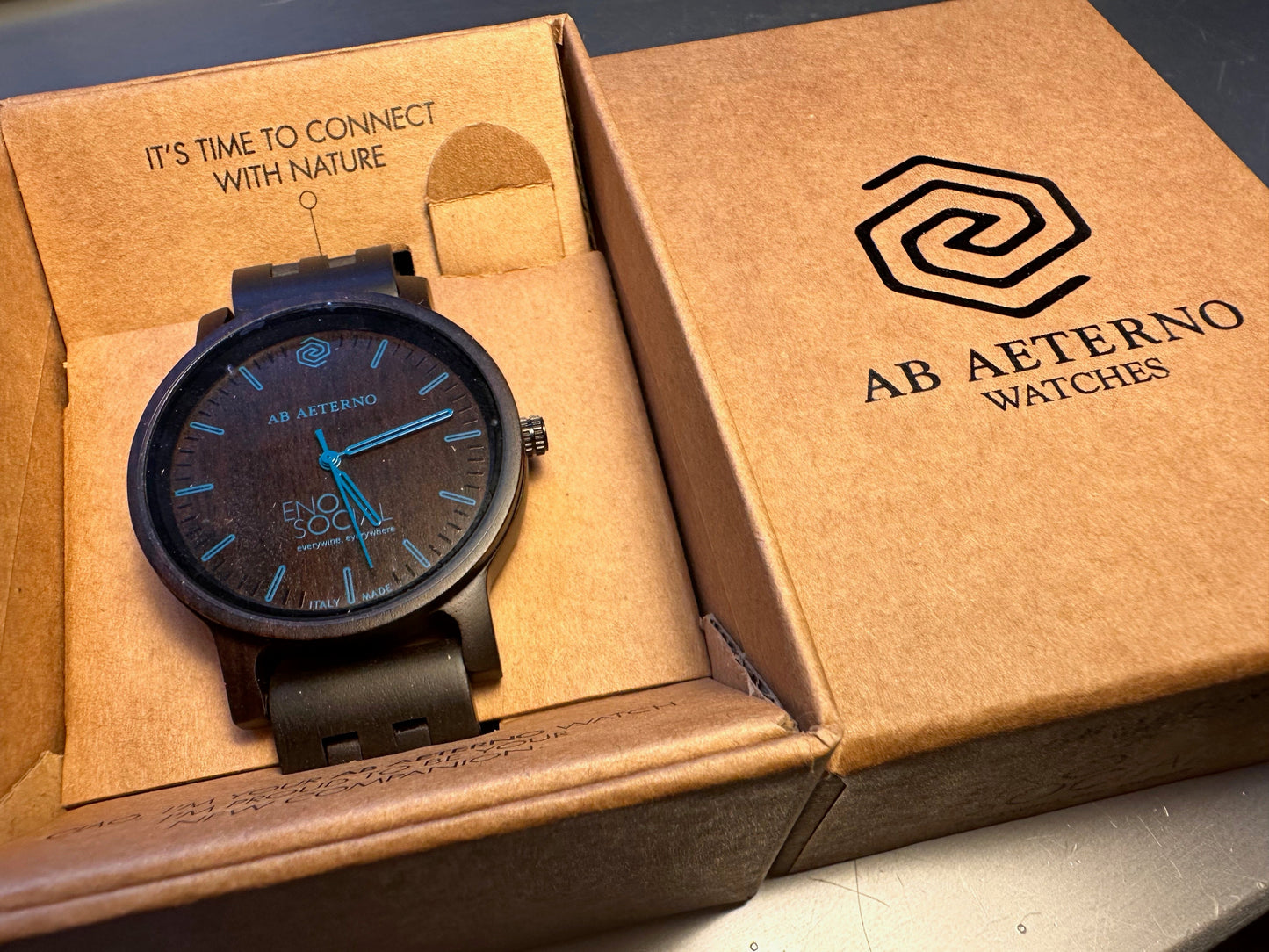 Orologio Ab Aeterno con Logo Enosocial (NUOVO)