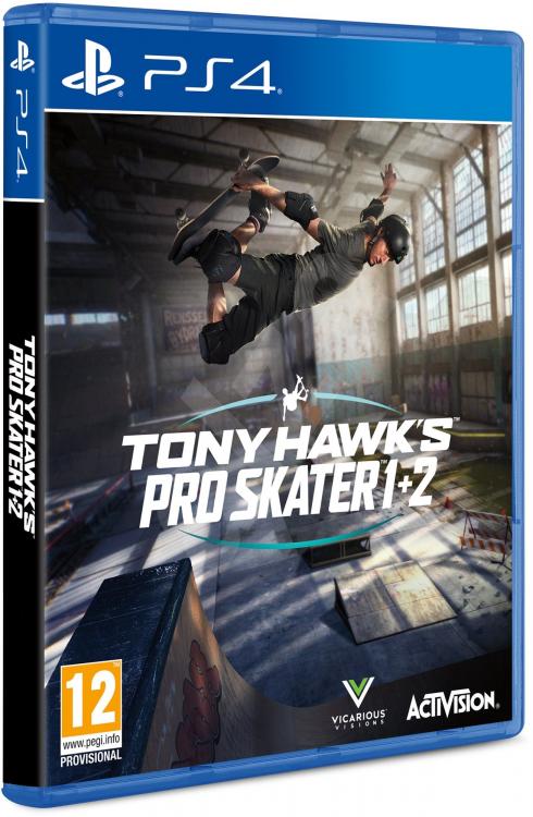 Tony Hawk's Pro Skater 1+2 PS4 Game Italian Skate Playstation 4 Hawks New