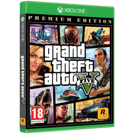 Gta 5 Premium Edition Xbox One Italiano Gioco Grand Theft Auto Eu Gta V Nuovo