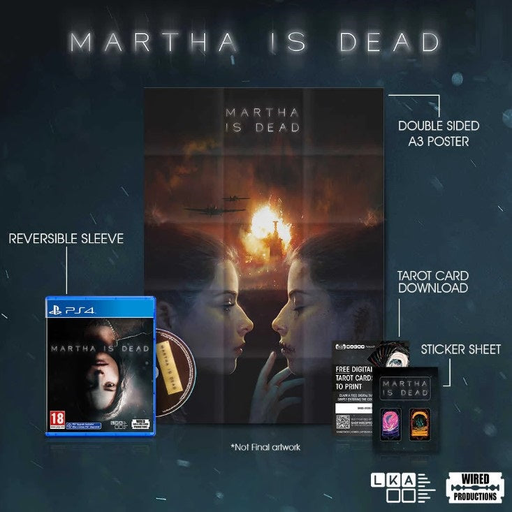 Martha Is Dead PS4 Horror Game PlayStation 4 Italian Video Game EU New