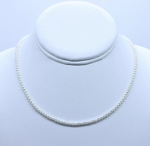 Collana di Perle Elegante Perla Sottile Regolabile