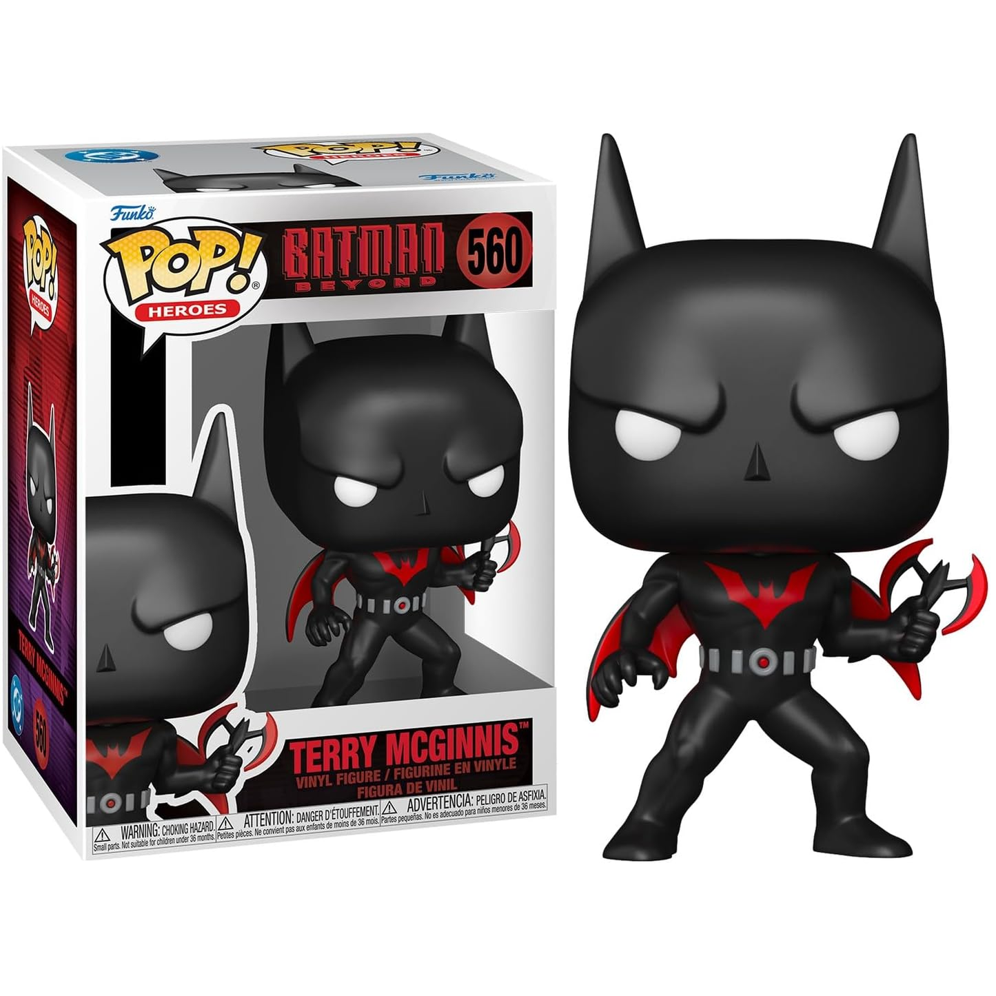 Funko Pop ! Heroes Batman Beyond - (560) Terry McGinnis Vinyl Figure 9cm