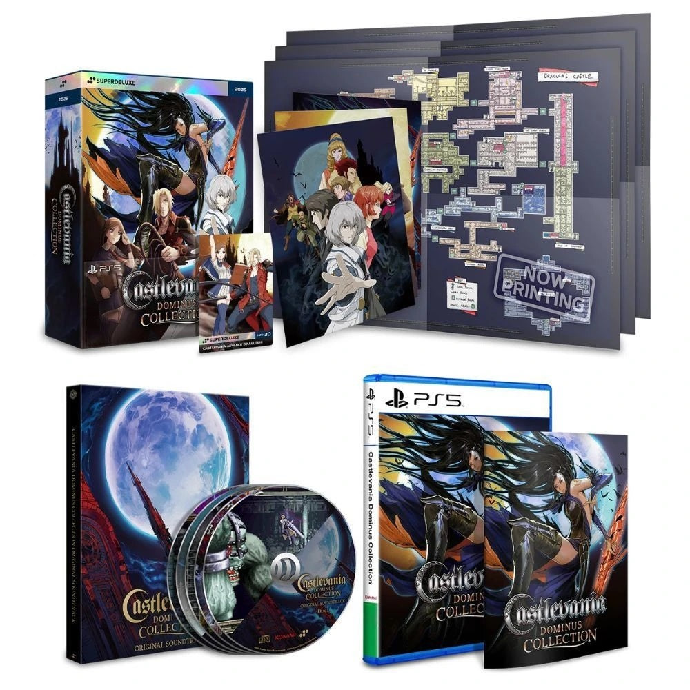 Castlevania: Dominus Collection Deluxe Edition PS5 EU Gioco Nuovo Sigillato