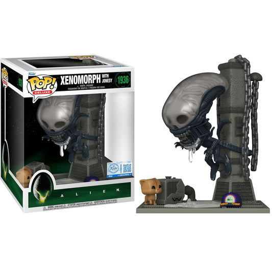 Funko Pop! Deluxe Alien (1936) Xenomorph With Jonesy - Special Edition