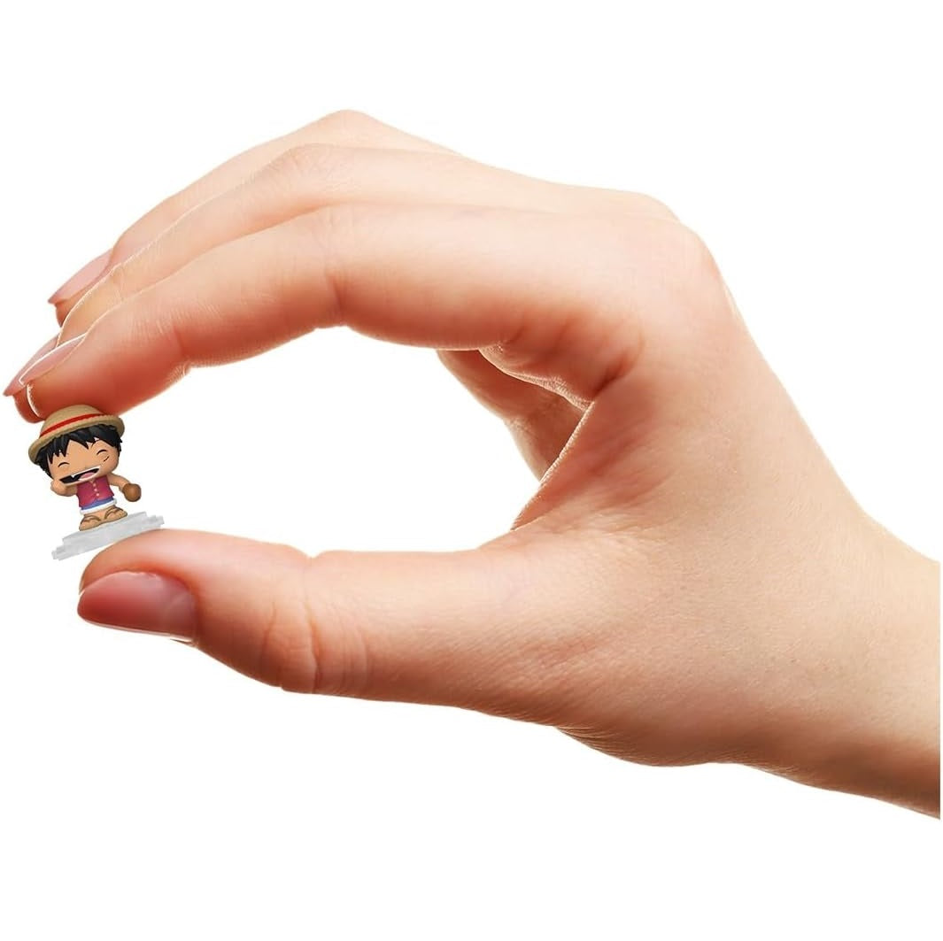 Funko Bitty Pop One Piece - Monkey D. Luffy/R.Zoro/Axe-Hand Morgan/Mystery Chase