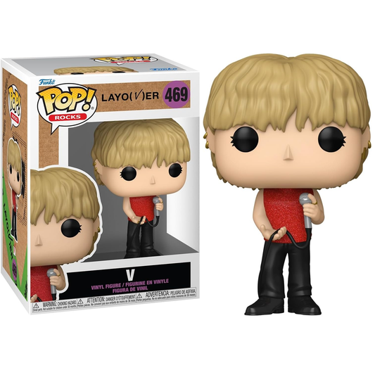 Funko Pop ! Rocks BTS Layover (469) V - Diamond Collection K-Pop Figure 9cm