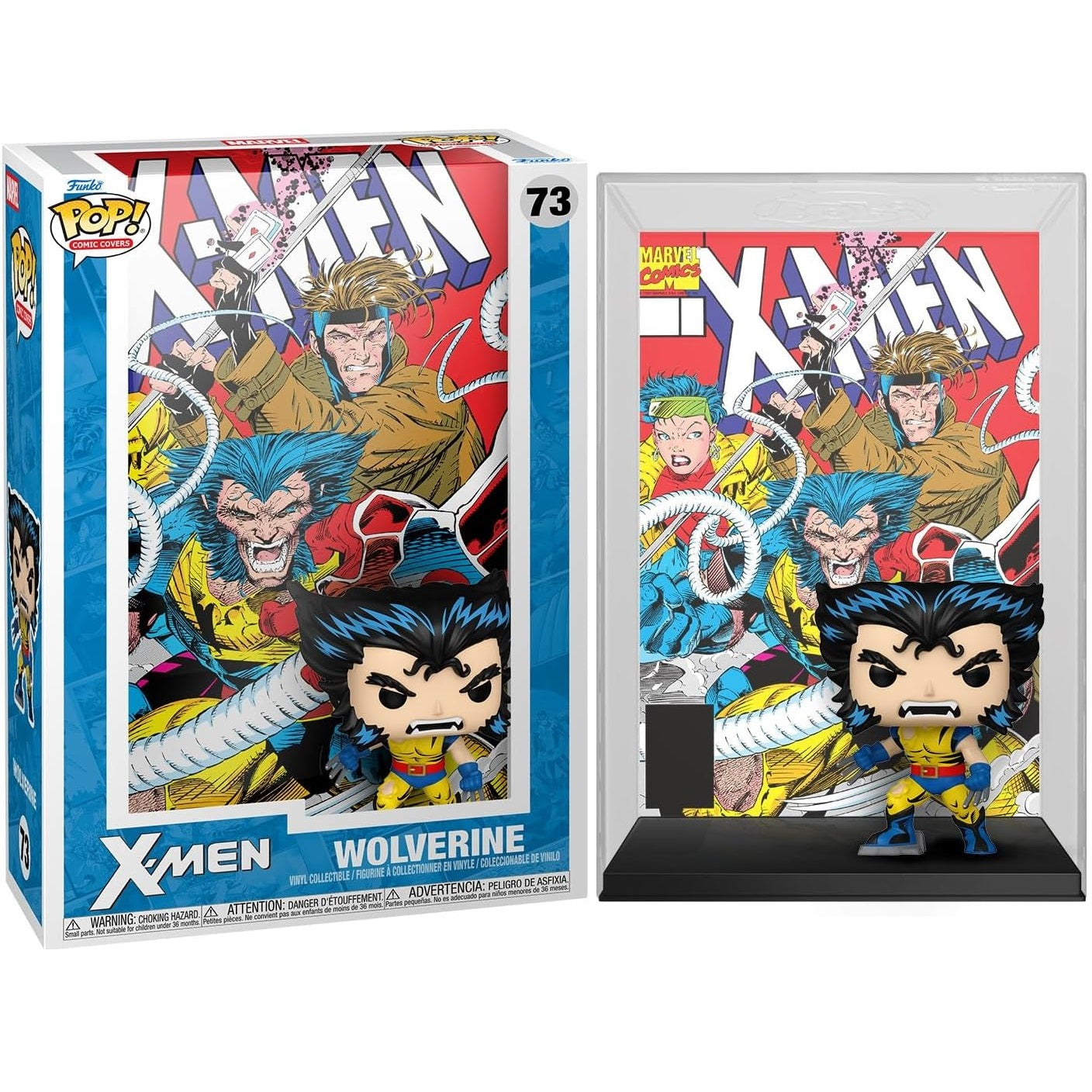 Funko Pop! Comic Covers Marvel X-Men (73) Wolverine - Vinyl Figure 9cm