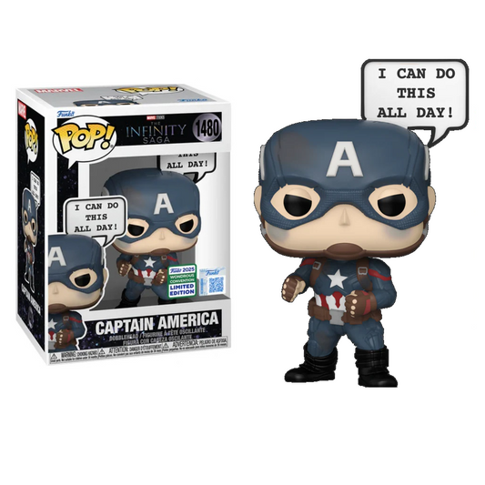 Funko Pop ! Marvel - The Infinity Saga (1480) Captain America Limited Edition 9cm