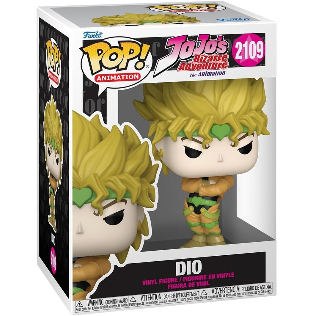Funko Pop! Animation Jojo's Bizarre Adventure (2109) Dio - Vinyl Figure 9cm