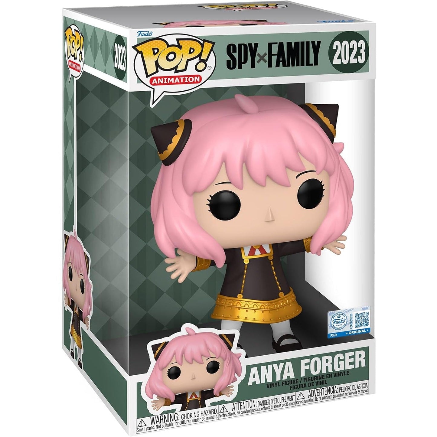 Funko Pop! Animation Spy x Family (2023) Anya Forger - Jumbo Figure (Big 25cm)