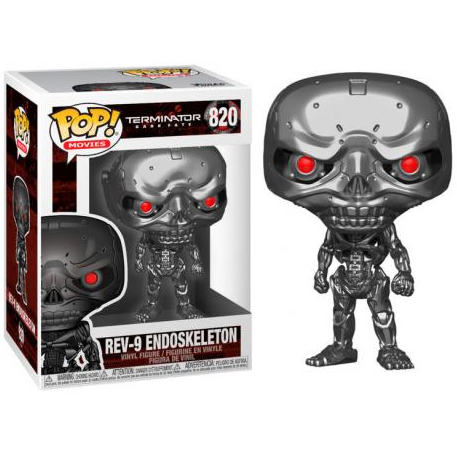 Funko Pop! Movies Terminator Dark Fate (820) Rev-9 Endoskeleton - Vinyl Figure 9 cm