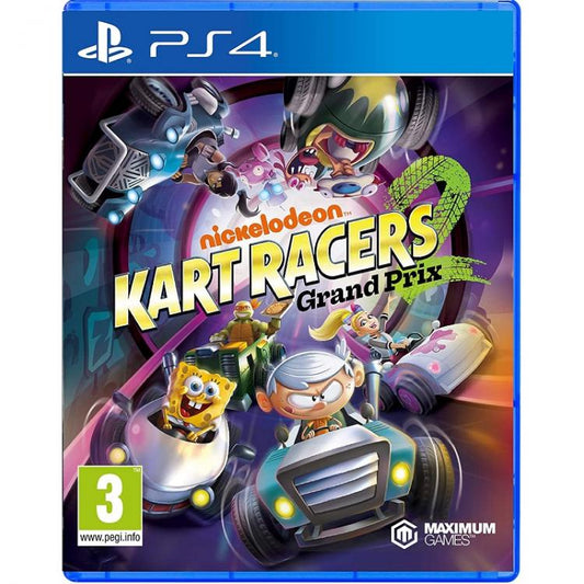 Nickelodeon Kart Racers 2 Grand Prix Ps4 Video Game Italian Play Station 4