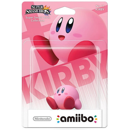 AMIIBO NINTENDO SUPER SMASH BROS COLLECTION - KIRBY NO.11 FIGURE STATUE NEW