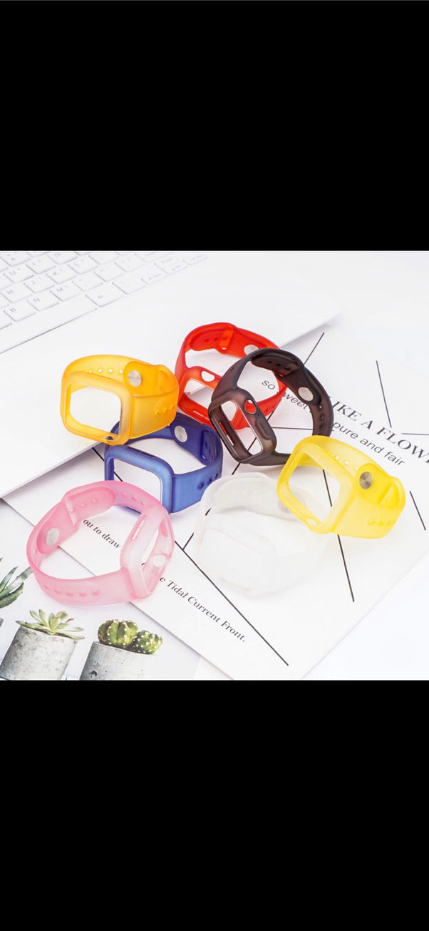 Cinturini + copri cassa FLEXY per Apple Watch IWatch