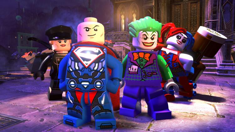 Lego DC Super Villains PS4 PlayStation 4 Game Italian DC Batman Joker New