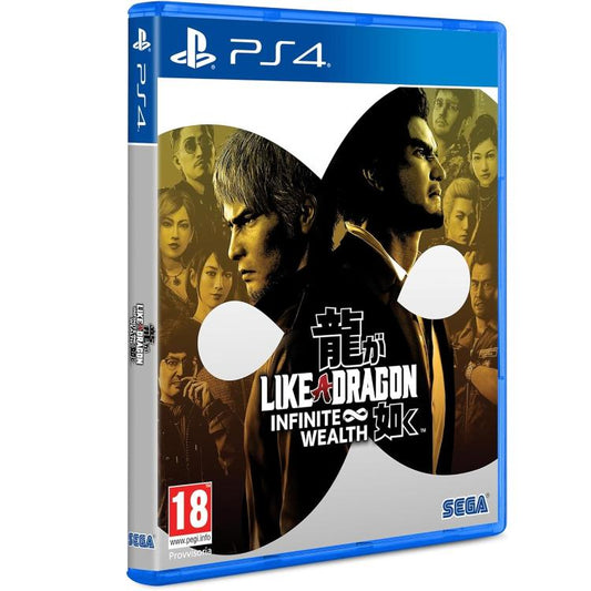 Like A Dragon Infinite Wealth PS4 Video Game PlayStation 4 EU Italian New