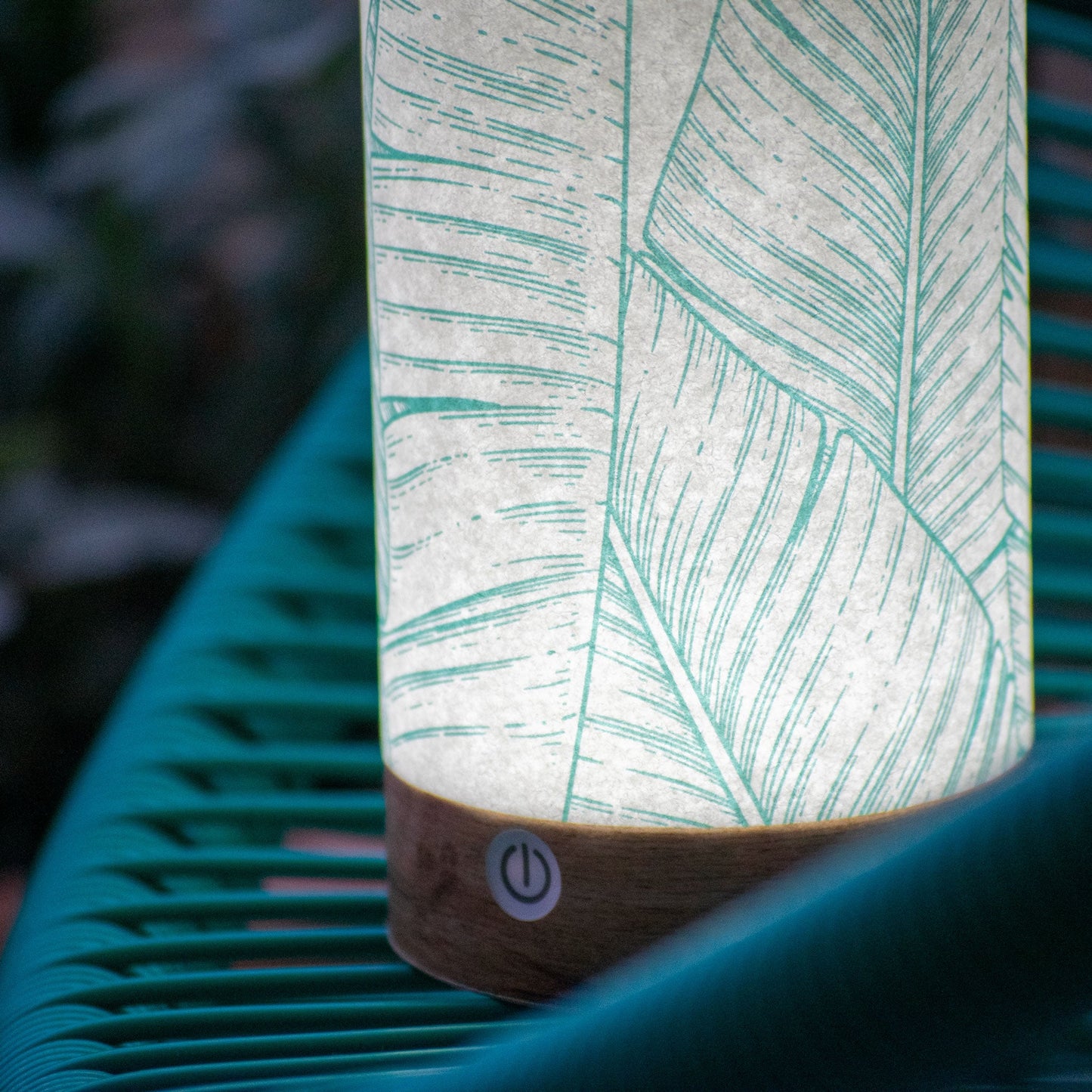 Lampada LED ricaricabile ecologica in carta – Kami Jungle