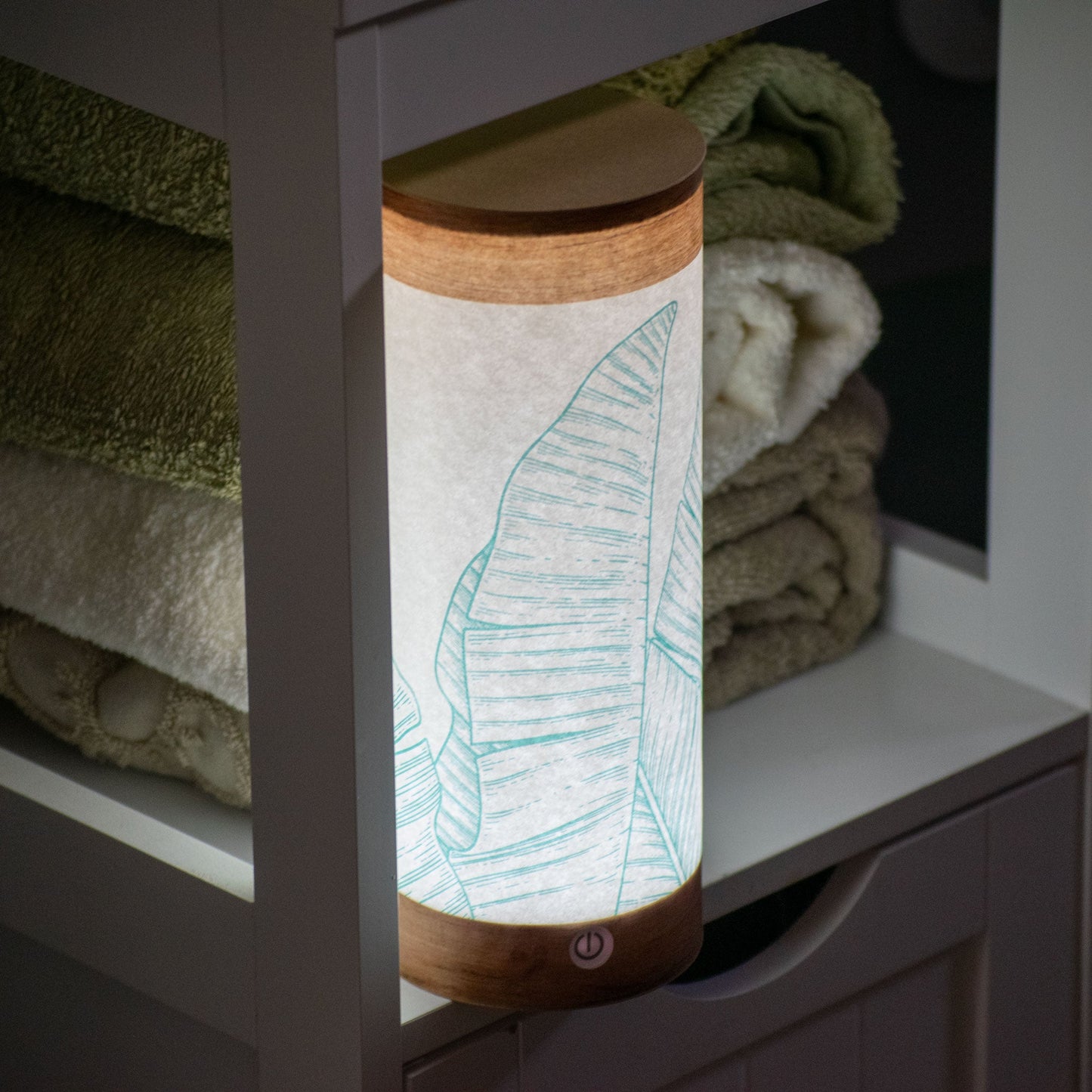 Lampada LED ricaricabile ecologica in carta – Kami Jungle