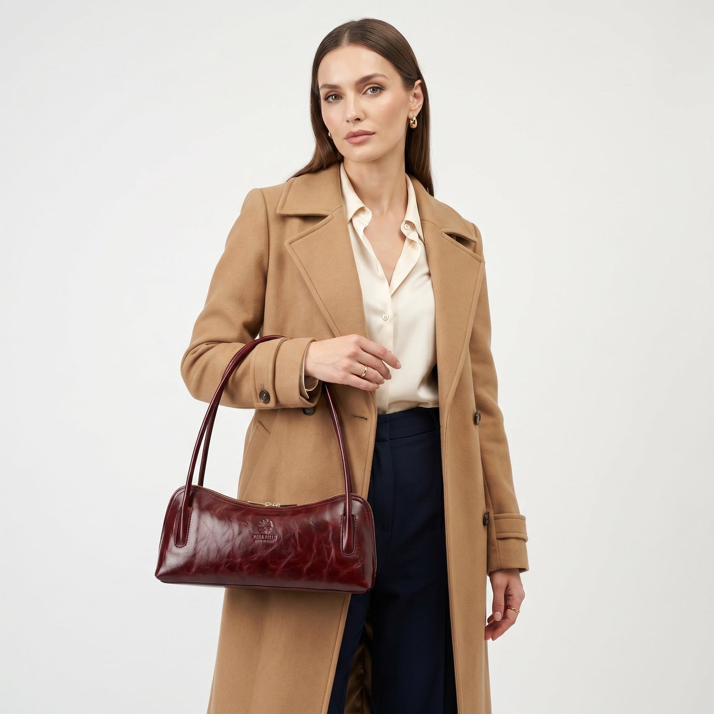Lucy Borsa a Tracolla in Vera Pelle Made in Italy